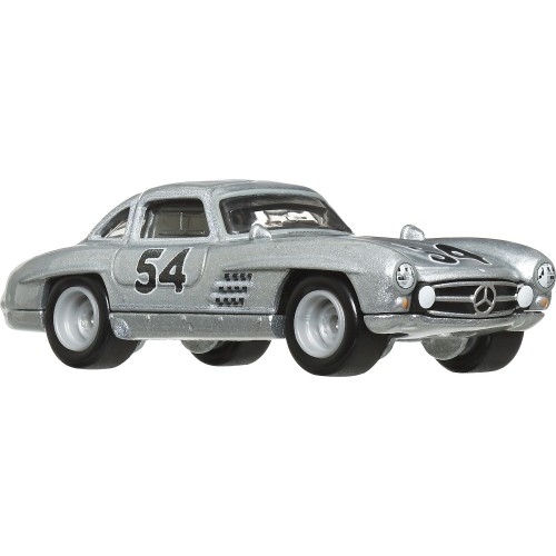 Mattel Hot Wheels Hw Premium - Νταλίκα Με Αυτ/Κι Car Culture: Team Transport Mercedes-Benz 300 SL & '55 Mercedes Benz Blaues Wun