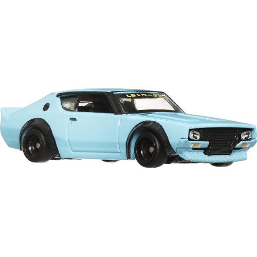 Mattel Hot Wheels Hw Premium - Νταλίκα Με Αυτ/Κι Car Culture: Team Transport Nissan Skyline 2000Gt-R Lbwk & Fleet Flyer FLF56 / 