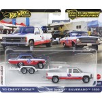 Mattel Hot Wheels Car Culture: Team Transport '63 Chevy Nova/'88 Chevy Silverado 3500 FLF56 / HRV42 194735186211