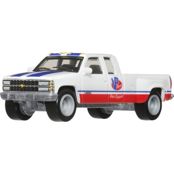 Mattel Hot Wheels Hw Premium - Νταλίκα Με Αυτ/Κι Car Culture: Team Transport '63 Chevy Nova/'88 Chevy Silverado 3500 FLF56 / HRV