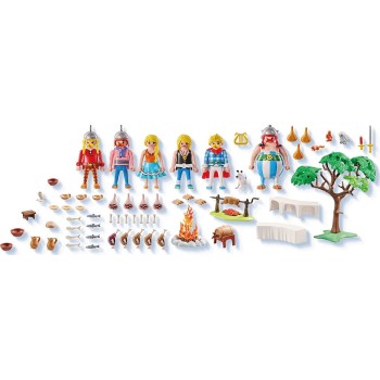 Playmobil Asterix: Το Συμπόσιο Του Χωριού Των Γαλατών 71827 4008789718273