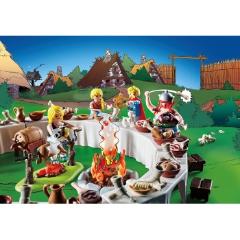 Playmobil Asterix: Το Συμπόσιο Του Χωριού Των Γαλατών 71827 4008789718273