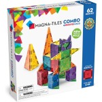 magna tiles Magna-Tiles Combo Μαγνητικό Παιχνίδι 62 Κομματιών 244062 850025176415