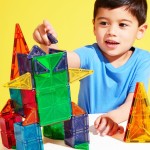 magna tiles Magna-Tiles Combo Μαγνητικό Παιχνίδι 62 Κομματιών 244062 850025176415