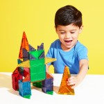 magna tiles Magna-Tiles Combo Μαγνητικό Παιχνίδι 62 Κομματιών 244062 850025176415