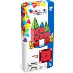 magna tiles Magna-Tiles Micromags Μαγνητικό Παιχνίδι 26 Κομματιών Micromags Travel Set 244026 850025176378
