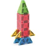 magna tiles Magna-Tiles Micromags 26-part travel magnetic construction set-strong colors, the original magnetic hardware hard br