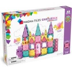 magna tiles Magna-Tiles Castle DLX Μαγνητικό Παιχνίδι 48 Κομματιών Castle DLX 242048 850025176330