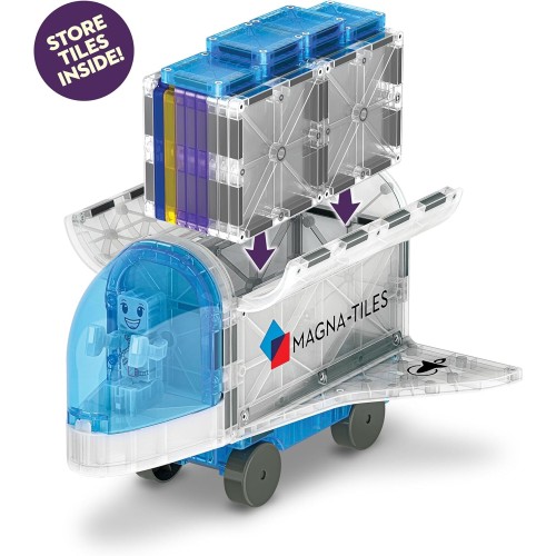 magna tiles Magna-Tiles Space 32-part magnetic construction set-the original magnetic hardware brand 242032 850025176347