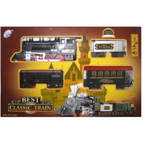 ZITA TOYS Train With 2 Wagons & Station 008.YY-522 5204258111975