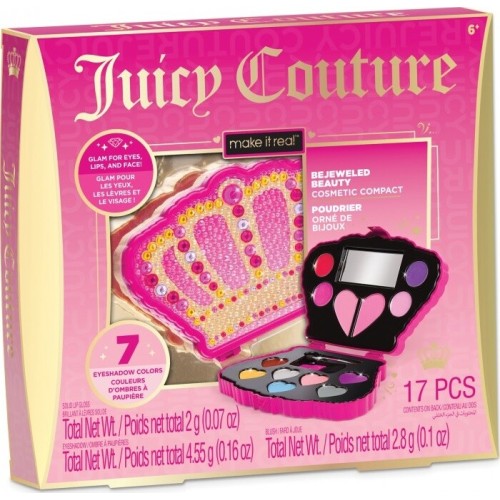Make it Real - Juicy Couture Beauty | Juicy Couture Bejeweled Beauty Cosmetic Compact 4475 695929044756