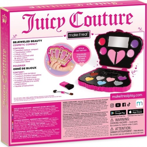 Make it Real - Juicy Couture Beauty | Juicy Couture Bejeweled Beauty Cosmetic Compact 4475 103369