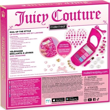 Make it Real - Juicy Couture Beauty | | Juicy Couture Dial Up the Style lip Gloss Phone and DIY Lanyard 4473 103368