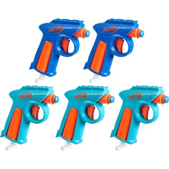 Hasbro Nerf N Series Party Pack, 5 Blasters, 15 Nerf N1 Darts F9839 5010996263278