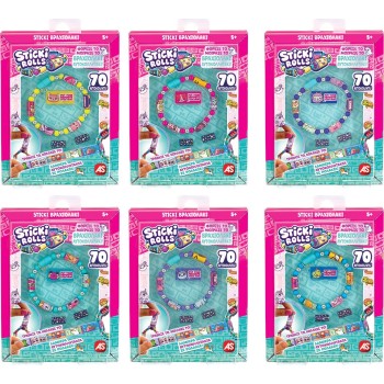 As company as Sticki Rolls Bracelet With Stickers Single Package for 5+ Year old 1863-10000 850031949683