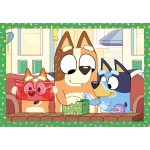 Clementoni Children's Puzzle 4 in 1 Super Color Bluey 12-16-20-20-24 pcs 1200-21530 8005125215300