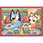 Clementoni Παιδικό Παζλ 4 In 1 Super Color Bluey 12-16-20-24 Τμχ 1200-21530 8005125215300