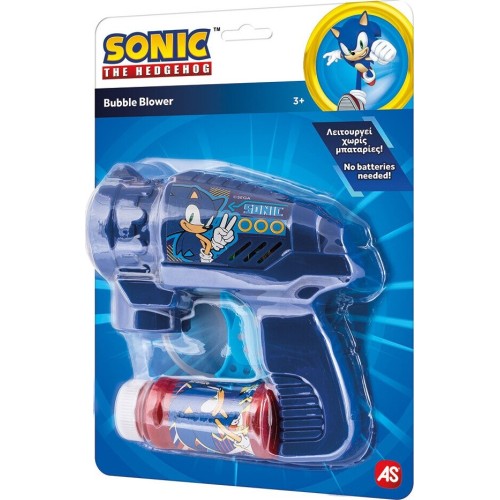 As company Sonic The Hedgehog As Παιδικό Όπλο Μπουρμπουλήθρες Sonic Για 3+ Χρονών 5200-01375 5203068013752