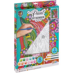 Grafix Paint By Number 30 X 40 Cm - Unicorns 002.150055 8715427077642