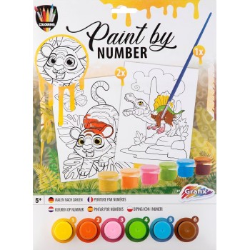Grafix Painting Set - Yellow 002.150057 8715427082035