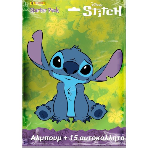 PANINI Disney Stitch Stitch 2025 Starter Pack Αυτοκόλλητα PA.AL.ST.025 8051708011319