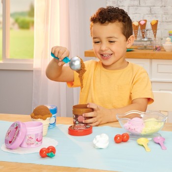 Little Tikes Creative Chefs™ Ice Cream Kit 639661-EUC 050743639661