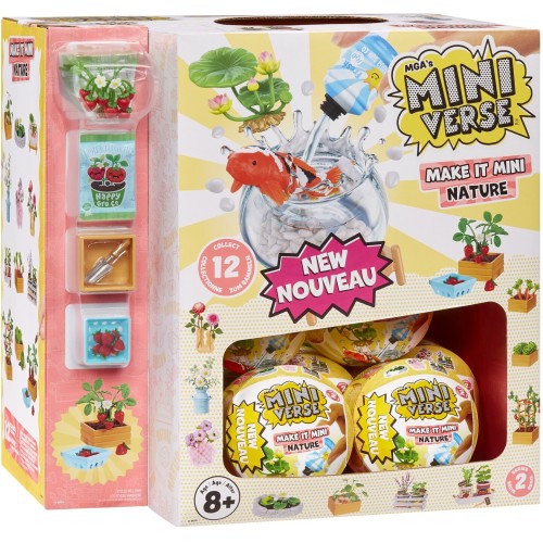 MGA Entertainment Miniverse NATURE - ΜΑΚΕ ΙΤ Μινι NATURE Σειρά 2 - 1 Τμχ 528166-EUC 035051528166