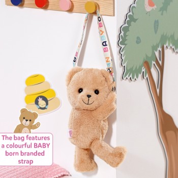 MGA Entertainment Baby Born Teddy Bear Bag 836354 4001167836354