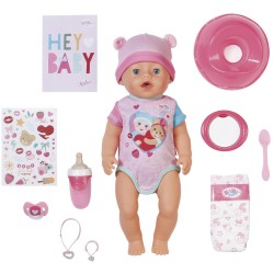 MGA Entertainment Baby Born ΕΜΜΑ Διαδραστική Κούκλα Με Αξεσουάρ 43Cm 834800 4001167834800