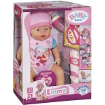 MGA Entertainment Baby Born ΕΜΜΑ Διαδραστική Κούκλα Με Αξεσουάρ 43Cm 834800 4001167834800