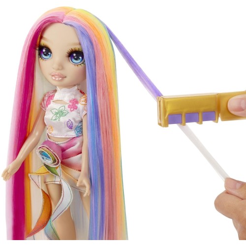MGA Entertainment Rainbow High Hair Chalk & Style Amaya - Rainbow 11” Doll. 526780-EUC 035051526780