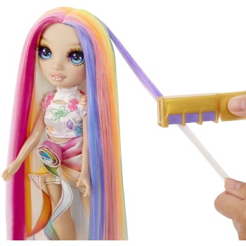 MGA Entertainment Rainbow High Hair Chalk & Style Amaya - Rainbow 11” Doll. 526780-EUC 035051526780