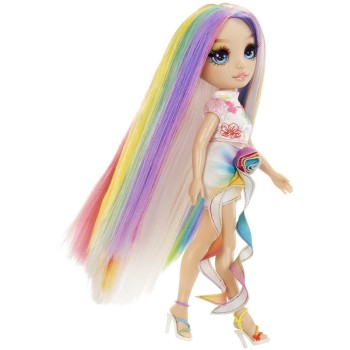 MGA Entertainment Rainbow High Hair Chalk & Style Amaya - Rainbow 11” Doll. 526780-EUC 035051526780