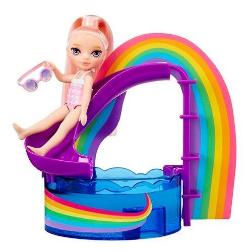 MGA Entertainment Rainbow High LITTLE Πισίνα με κούκλα  522249-EUC 035051522249