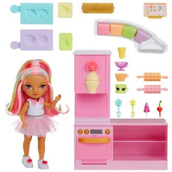 MGA Entertainment Rainbow High LITTLE Ζαχαροπλαστείο με κούκλα 522058-EUC 035051522058