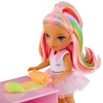 MGA Entertainment Rainbow High Dessert Shop With Littles Doll Kandy Playset! 522058-EUC 035051522058
