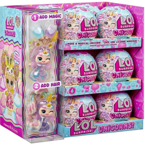MGA Entertainment L.o.l. Surprise! Unicorn Tots Dolls Asst. 121336-EUC 035051121336