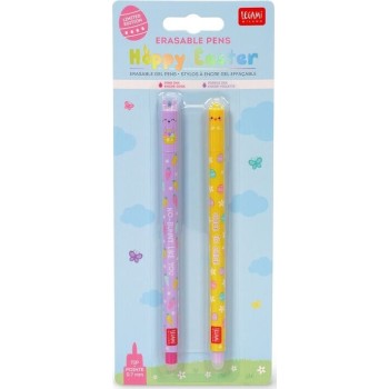 Legami  Στυλό Gel Με Πολύχρωμο Μελάνι 2Τμχ Hoppy Easter  8052694026578