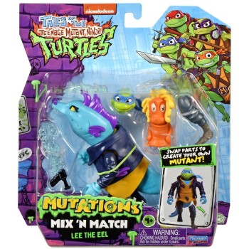 Giochi Preziosi Teenage Mutant Ninja Turtles Tmnt Hellenic Figure 12 cm Mix and Match T0201900 8056379187189