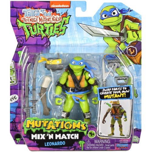 Giochi Preziosi Teenage Mutant Ninja Turtles Tmnt Hellenic Figure 12 cm Mix and Match T0201900 8056379187189