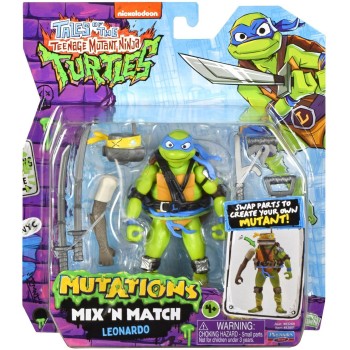 Giochi Preziosi Teenage Mutant Ninja Turtles Tmnt Hellenic Figure 12 cm Mix and Match T0201900 8056379187189