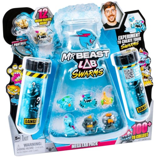 Giochi Preziosi MR Beast Lab - 12 Figures Swarms Lab Pack 24712 630996247129