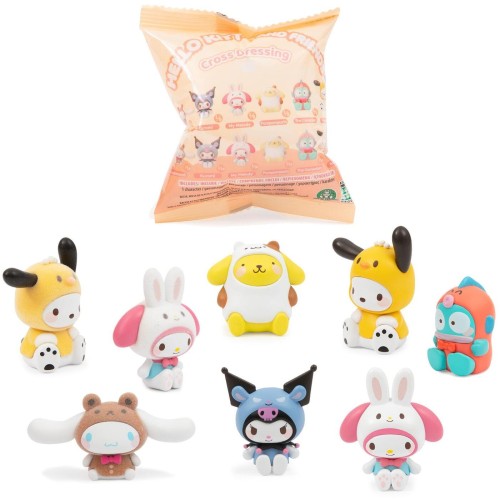 Giochi Preziosi Hello Kitty Φιγούρα 4 Εκ Cross Dressing HKT46000 8056379189275