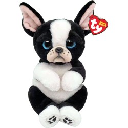 Ty Beannie Bellies Tink Fluffy White and Black 23cm 1607-43204 008421432042