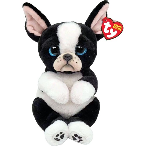 Ty Beannie Bellies Tink Fluffy White and Black 23cm 1607-43204 008421432042