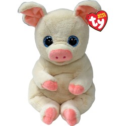 Ty Beannie Bellies Penelope Fluffy pig Pink 23cm 1607-43202 008421432028