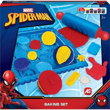 As company As Plasticine Spiderman Baking set for 3+ Years 1045-03620 5203068036201