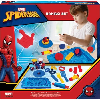As company As Plasticine Spiderman Baking set for 3+ Years 1045-03620 5203068036201