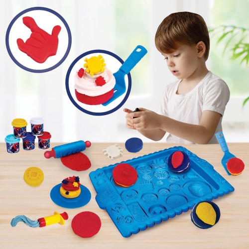 As company As Plasticine Spiderman Baking set for 3+ Years 1045-03620 5203068036201