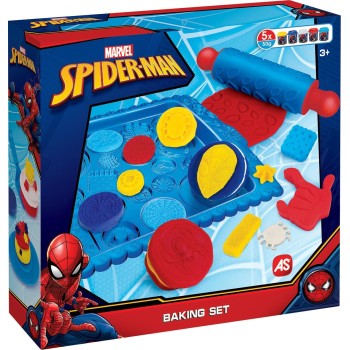 As company As Plasticine Spiderman Baking set for 3+ Years 1045-03620 5203068036201